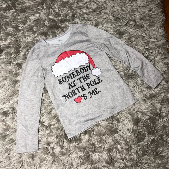 Justice Other - Justice Gray Christmas Sweater Girl’s Size 10